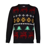 Nordic Rentier Weihnachts Pullover